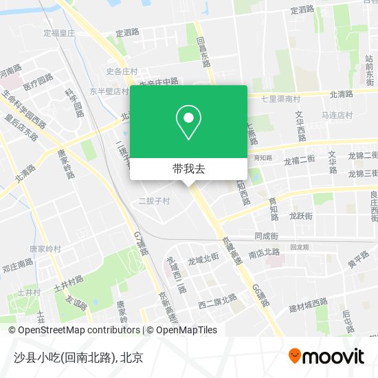 沙县小吃(回南北路)地图