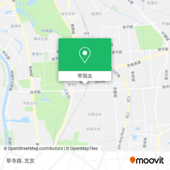 草寺路地图