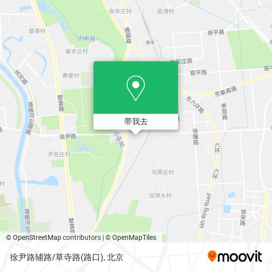 徐尹路辅路/草寺路(路口)地图