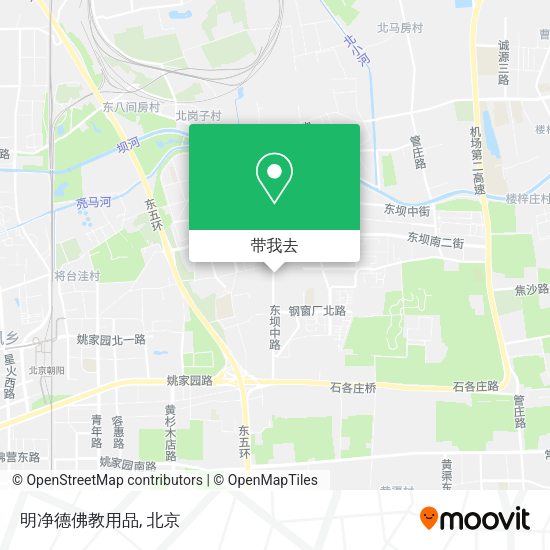 明净德佛教用品地图