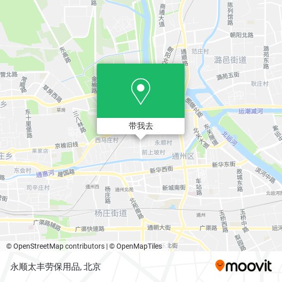 永顺太丰劳保用品地图