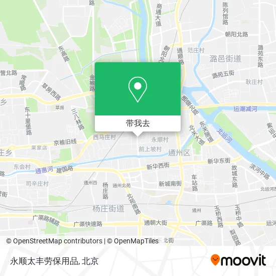 永顺太丰劳保用品地图