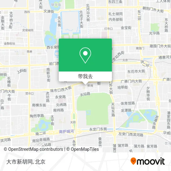 大市新胡同地图