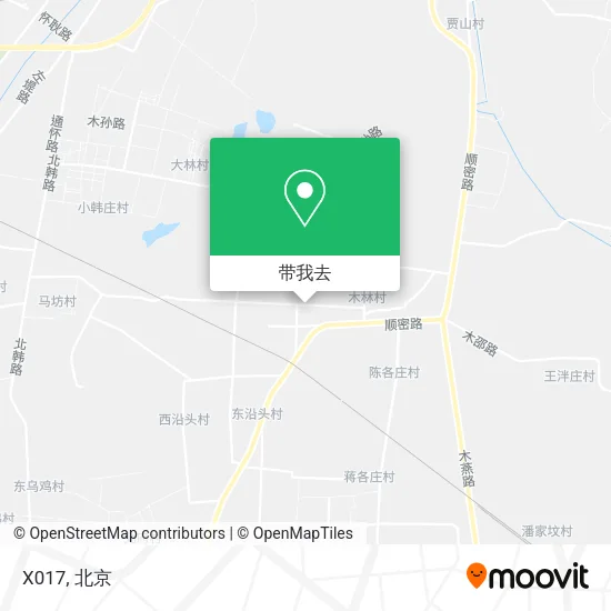 X017地图