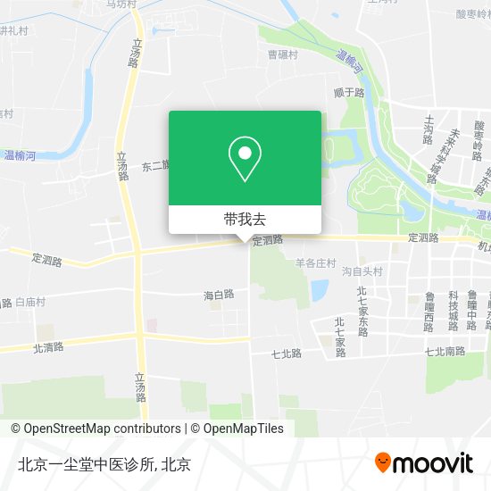 北京一尘堂中医诊所地图