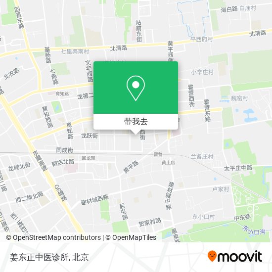 姜东正中医诊所地图