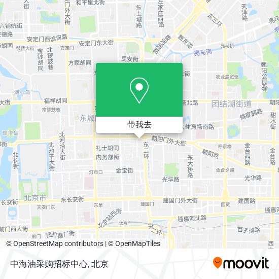 中海油采购招标中心地图