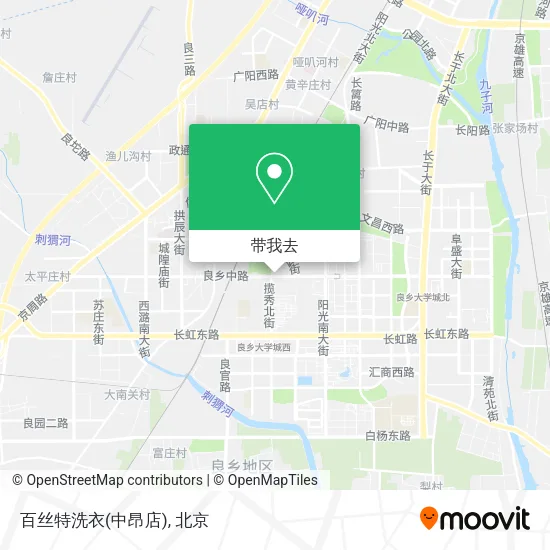 百丝特洗衣(中昂店)地图
