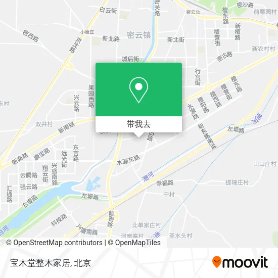 宝木堂整木家居地图