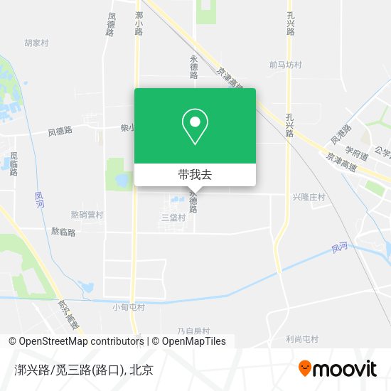 漷兴路/觅三路(路口)地图