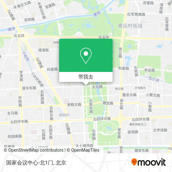 国家会议中心-北1门地图