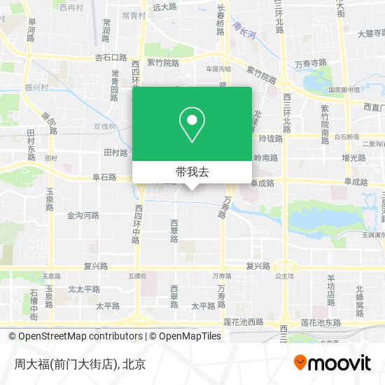 周大福(前门大街店)地图