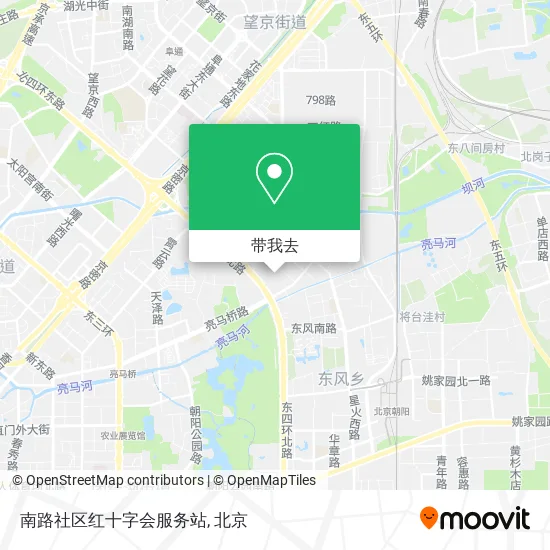 南路社区红十字会服务站地图