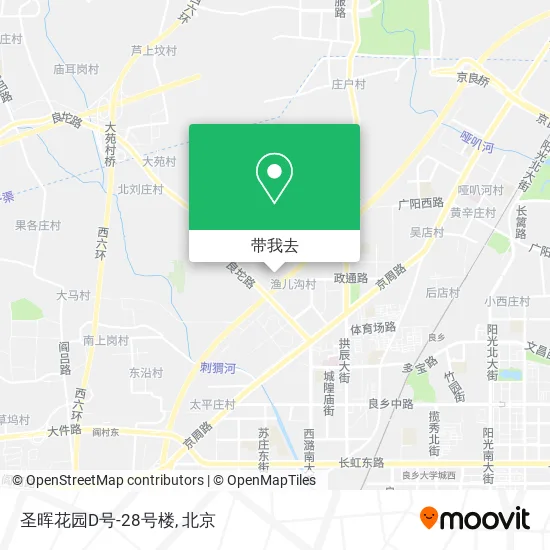 圣晖花园D号-28号楼地图