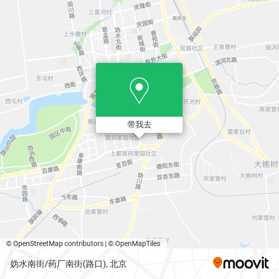 妫水南街/药厂南街(路口)地图
