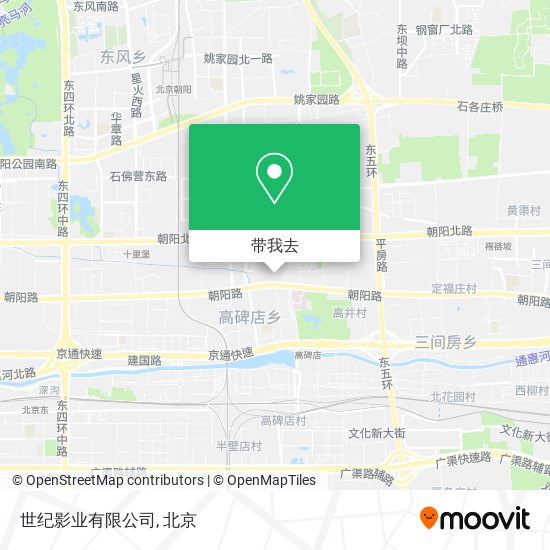 世纪影业有限公司地图