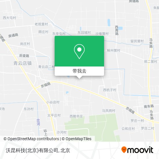 沃昆科技(北京)有限公司地图