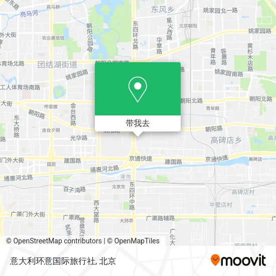 意大利环意国际旅行社地图