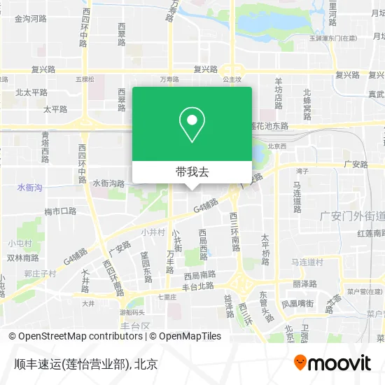 顺丰速运(莲怡营业部)地图