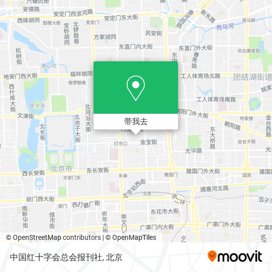 中国红十字会总会报刊社地图