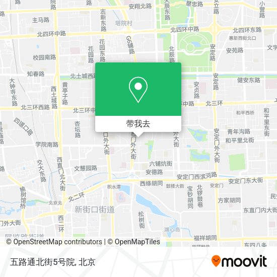 五路通北街5号院地图
