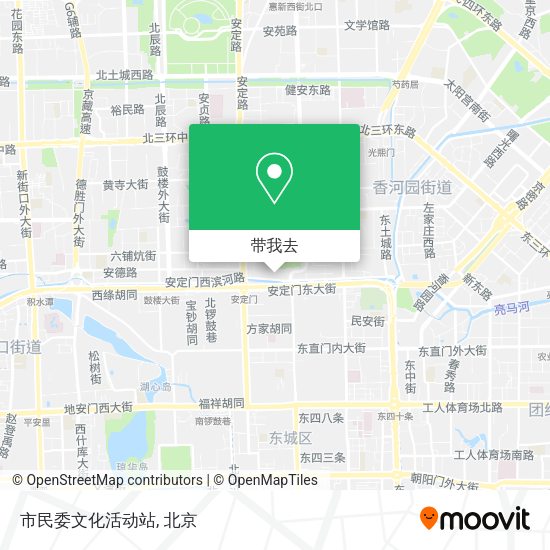市民委文化活动站地图