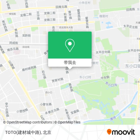 TOTO(建材城中路)地图