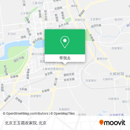 北京王玉霜农家院地图