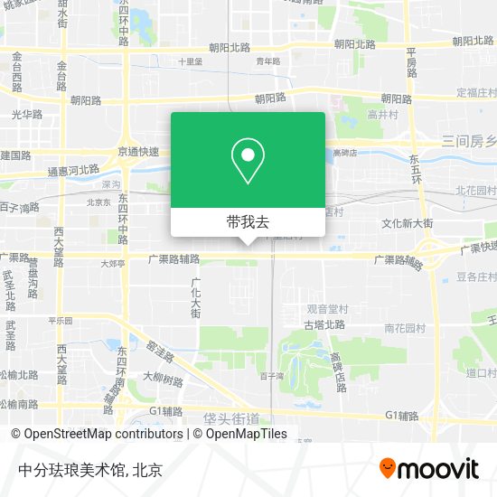 中分珐琅美术馆地图