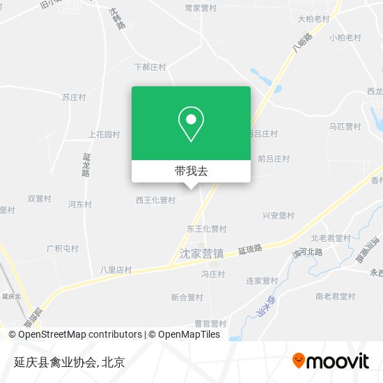 延庆县禽业协会地图