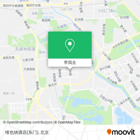 维也纳酒店(东门)地图