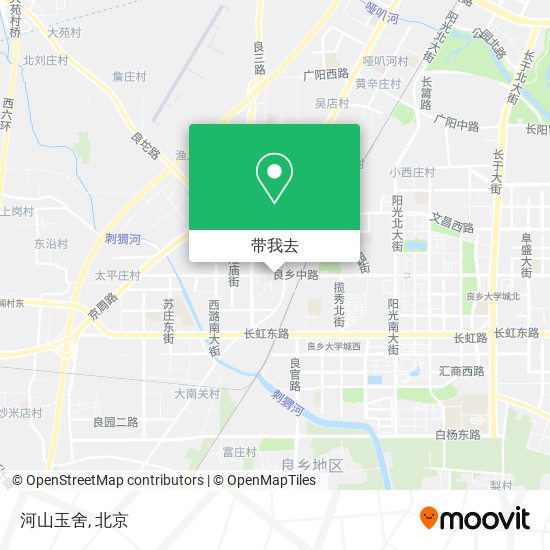 河山玉舍地图