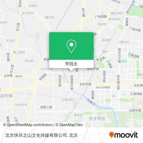 北京快乐之山文化传媒有限公司地图