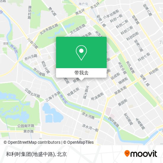 和利时集团(地盛中路)地图