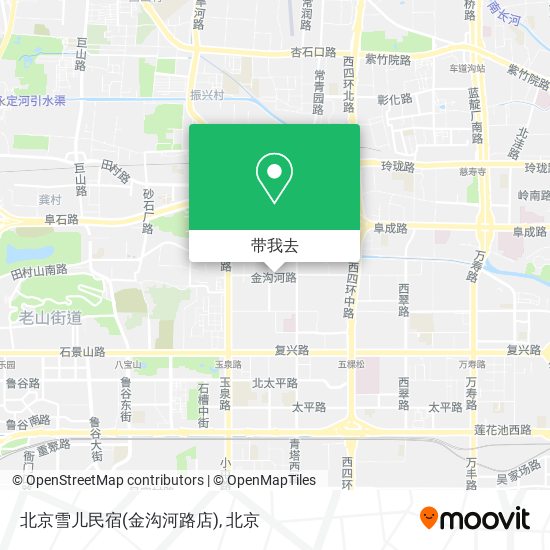 北京雪儿民宿(金沟河路店)地图