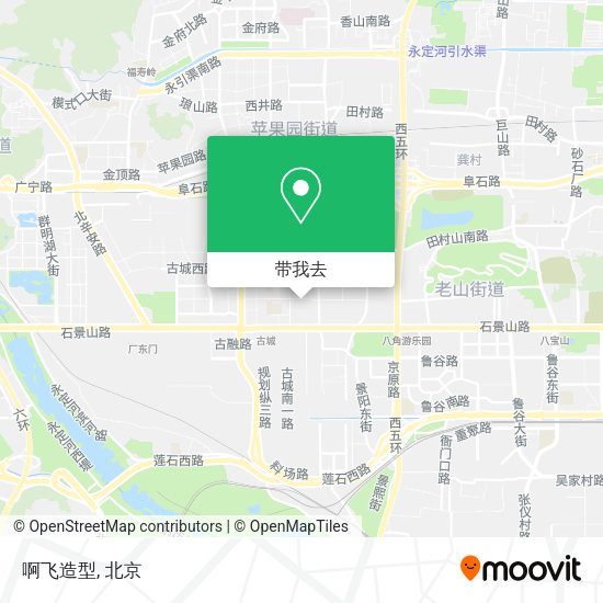 啊飞造型地图