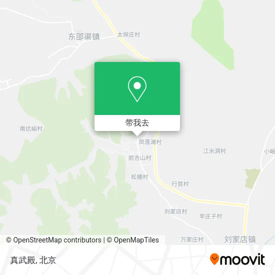 真武殿地图