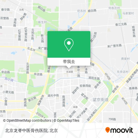 北京龙脊中医骨伤医院地图