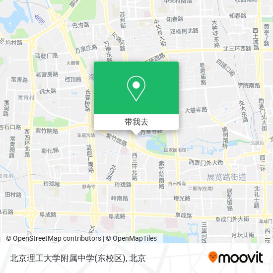 北京理工大学附属中学(东校区)地图