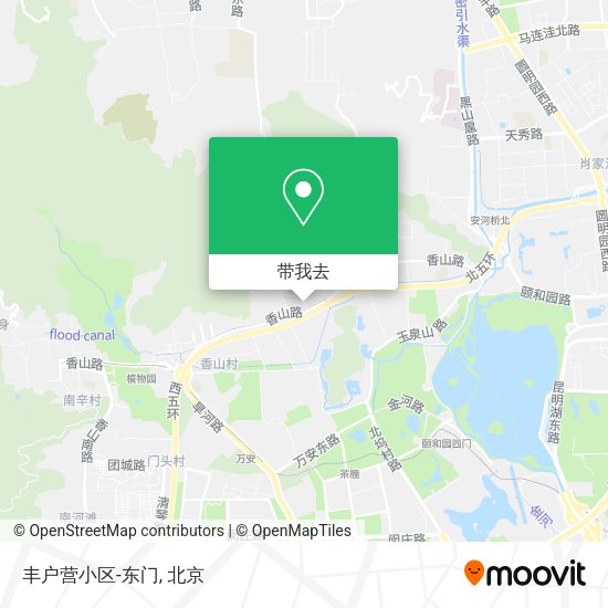 丰户营小区-东门地图