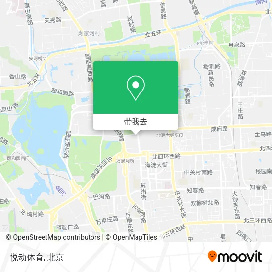 悦动体育地图
