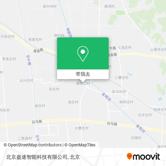 北京盎途智能科技有限公司地图
