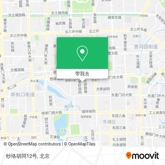 纱络胡同12号地图