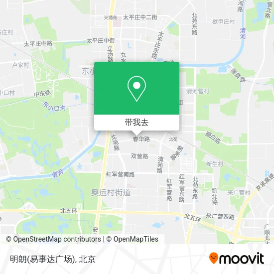 明朗(易事达广场)地图