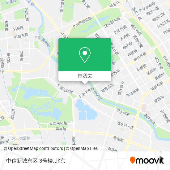 中信新城东区-3号楼地图