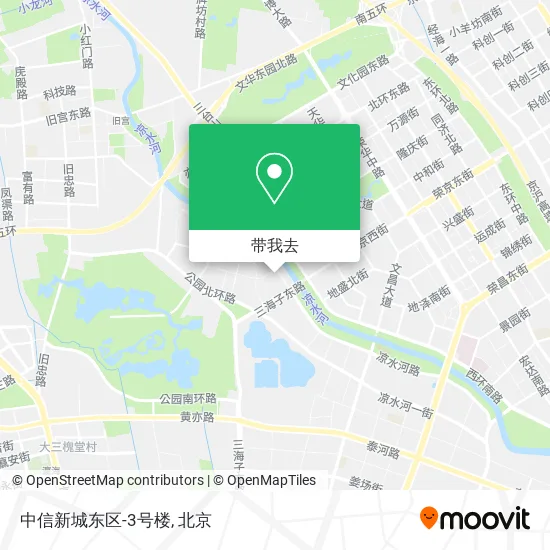 中信新城东区-3号楼地图