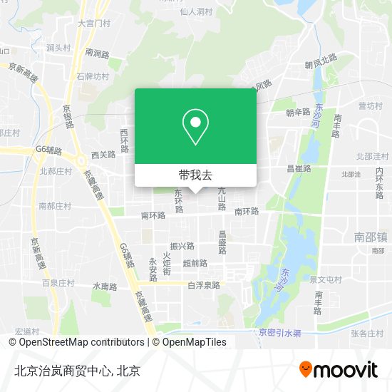 北京治岚商贸中心地图