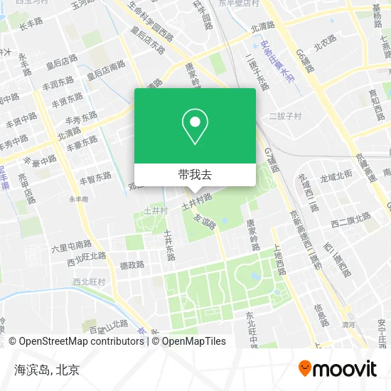 海滨岛地图
