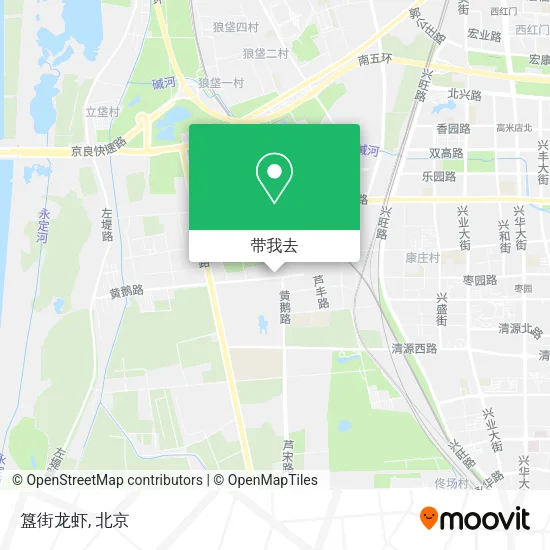 簋街龙虾地图