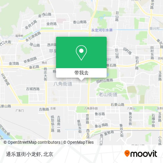 通乐簋街小龙虾地图
